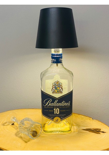 Kablosuz Şişe Lambası- Masa Işığı Dokunmatik ve Kontrol Sarj Edilebilir Taşınabilir- Şişe Dahil