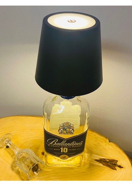 Kablosuz Şişe Lambası- Masa Işığı Dokunmatik ve Kontrol Sarj Edilebilir Taşınabilir- Şişe Dahil fiyatları