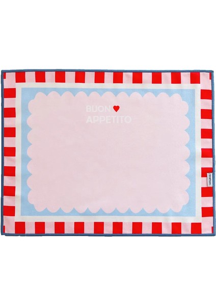 Etnik, Sloganlı, Kareli, Damalı, Çizgili, Renkli, Kenar Biyeli Amerikan Servis 35X45 cm (1 Adet) fırsatları