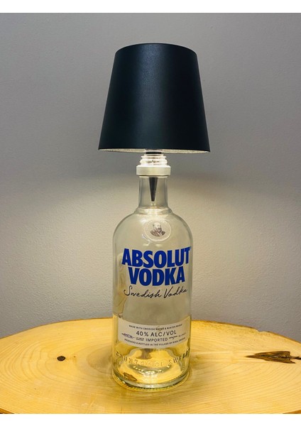 Kablosuz Şişe Lambası- Masa Işığı Dokunmatik ve Kontrol Sarj Edilebilir Taşınabilir- Şişe Dahil