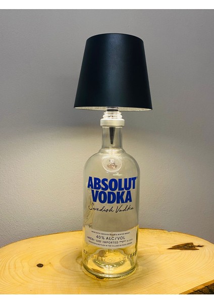 Kablosuz Şişe Lambası- Masa Işığı Dokunmatik ve Kontrol Sarj Edilebilir Taşınabilir- Şişe Dahil fırsatları