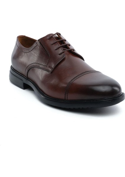 64706 Kahverengi Hakiki Deri Erkek Klasik Ayakkabı fiyatları