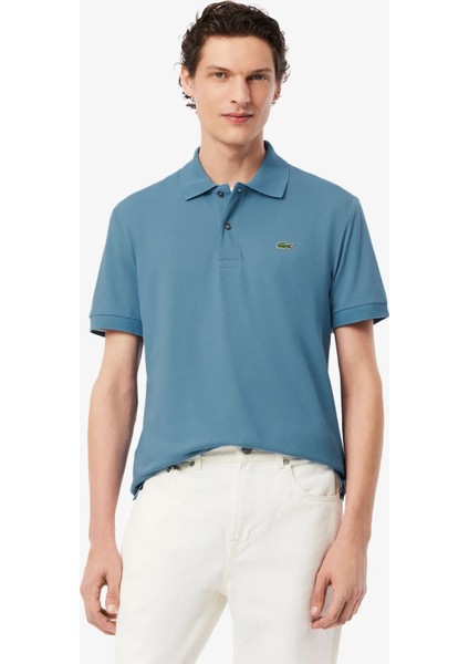 L.12.12 Erkek Slim Fit Indigo Polo modelleri