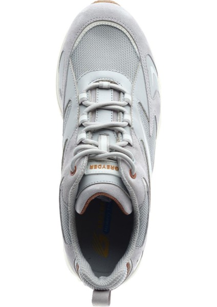 17780 Gri Hakiki Deri Erkek Spor Ayakkabı modelleri