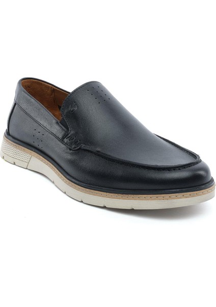 64669 Siyah Hakiki Deri Erkek Loafer Ayakkabı fiyatları