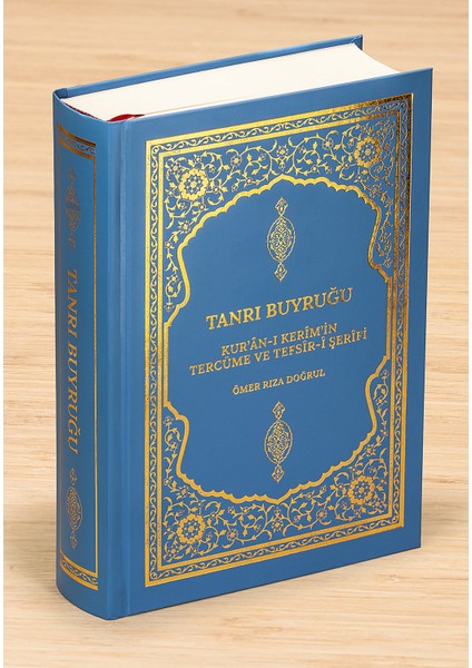 Kur’an-I Kerîm’in Tercüme ve Tefsîr-I Şerîfi Tanrı Buyruğu (Ciltli)