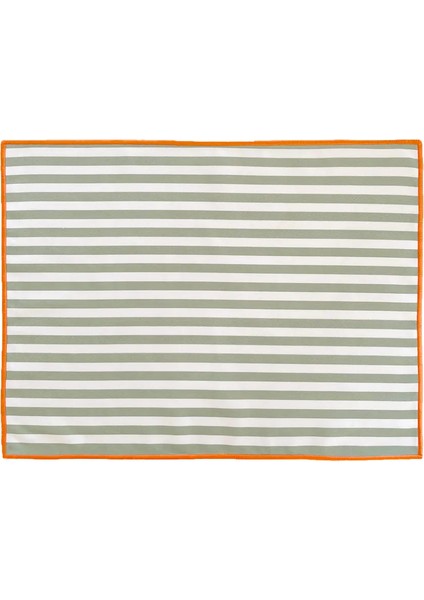 Bohem, Iskandinav, Desenli, Etnik, Çizgili, Renkli, Kenar Biyeli Amerikan Servis 35X45 cm (1 Adet) modelleri