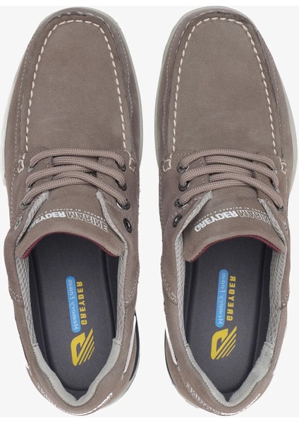 00106 Gri Hakiki Deri Erkek Günlük Ayakkabı indirimleri