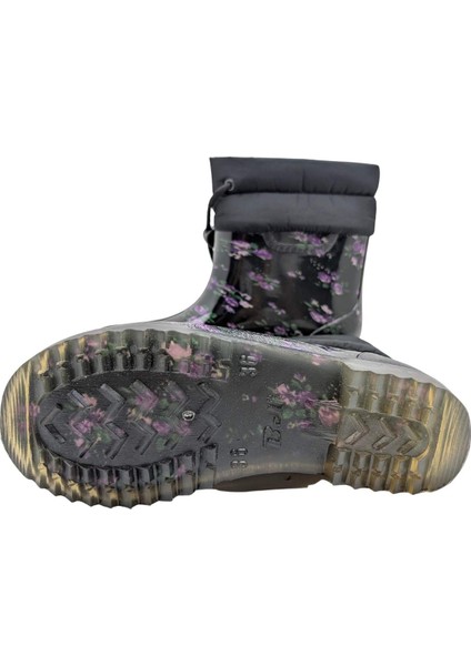 Belle Pluie - Kadın Konçlu Yağmur Çizmesi - Mor - 39 modelleri