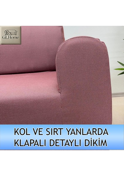 %100 Pamuk Petek Kumaş 3+3+1+1 Komple Giydirme Kanepe&çekyat, Bohem, Porto, Vb. Model Koltuk Kılıfı fiyatları