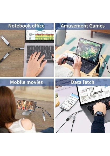 HP-Z05 Type-C To Type-C + USB Dönüştürücü Adaptör indirimleri