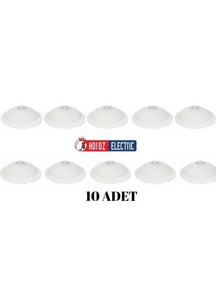 10 Adet Horoz Sensör Armatür Lamba 2x E27 Duy