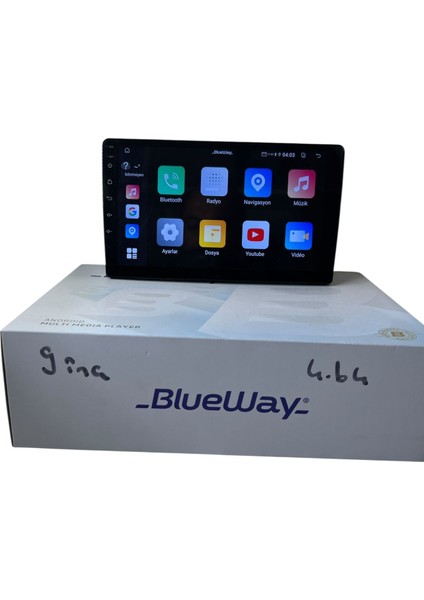 Opel Astra H (Üst) Blueway 4-64 Profesyonel Oem Multimedia