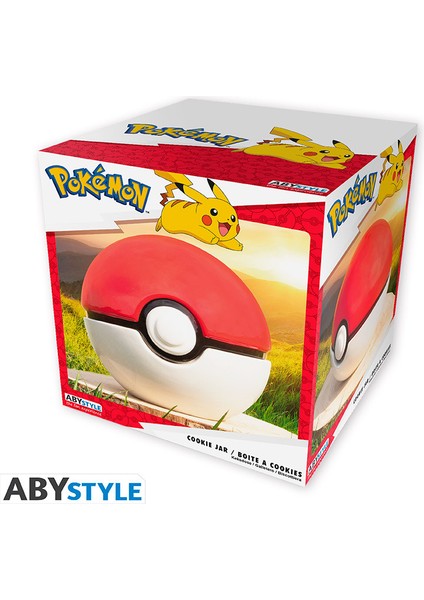 Abystyle - Pokemon - Cookie Jar - Pokéball - Kurabiye Kabı - ABYTAB068