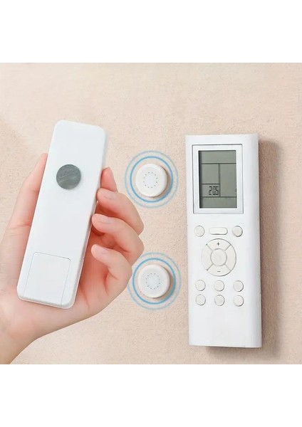 2 Adet Mıknatıslı Uzaktan Kumanda Tutucu Eşya Telefon Tutucu Organizer Kumanda Standı Duvar Askısı