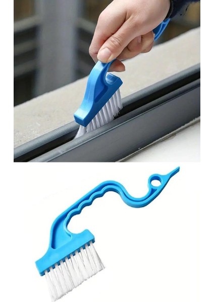 18 cm Kenar Temizleme Fırçası ve Kazıyıcı Detay Temizleme Araba ve Banyo Fırçası