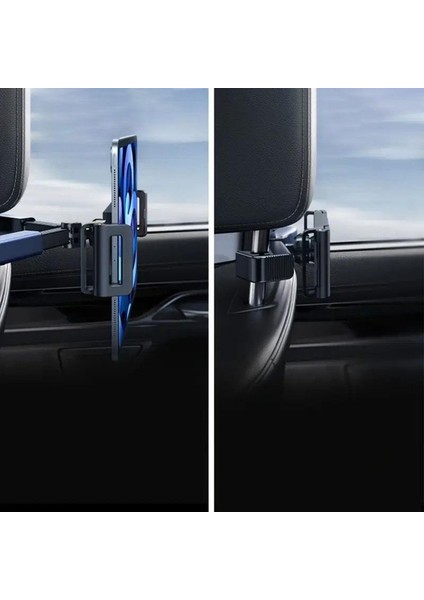 Tüm Araçlara Uyumlu Ayarlanabilir Koltuk Arkası Tablet Telefon Tutucu Tutacağı modelleri