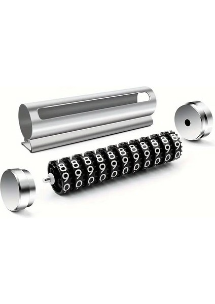 2 Adet Siyah Araç Park Telefon Numaratörü Çevirmeli Ayarlı Torpido Üstü Silindir Numaratör modelleri