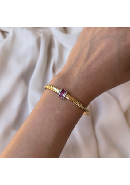 Gold Pembe Taşlı Kelepçe fiyatları