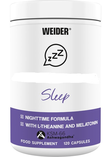 KSM66 Theanine Sleep 120 Kapsül
