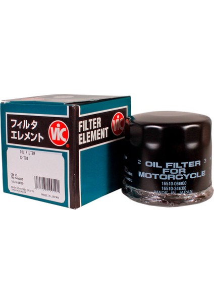 Suzukı Sv 650 Yağ Filtresi Vic Japon Üretimi M00325
