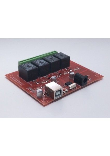 USB Port 4 Röle Kontrol Kartı - Hid / Cdc Com