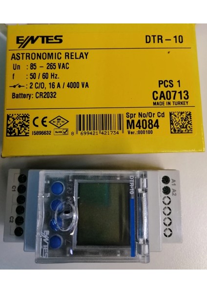 Zaman Rölesi Dtr-10 fırsatları