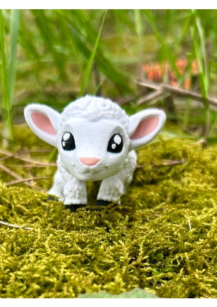 Kuzu Oyuncak - Dağların Cesur Yüreği: Minu 🐑🌄🌿3d Hareketli Organik Oyuncak Vip Model- Orta Boy fiyatları