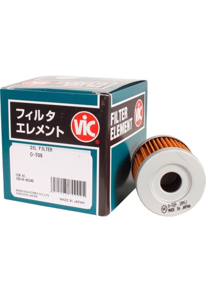 Rks Titanik 150 Yağ Filtresi Vic Japon Üretimi M00107
