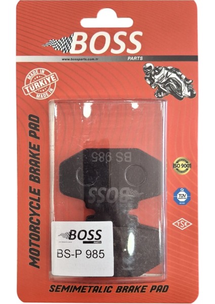 Arora Max T 150 Ön Fren Balata (Made In Türkiye) M208