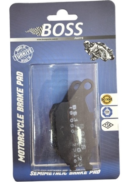 Kawasakı Z 750 2007-2012 Arka Fren Balata (Made In Türkiye) M041