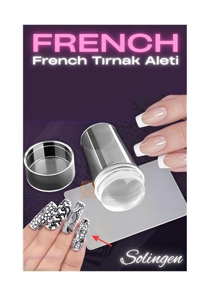 French Aparatı French Tırnak Desen Aparatı