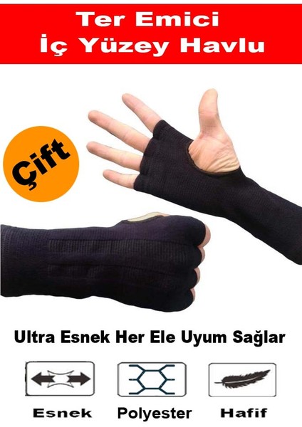 Boks Bandajı Hazır Bandaj Eldiven El Sargısı Giyilebilir Boks Bandajı
