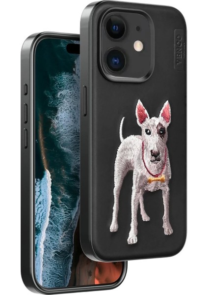 Venco iPhone 11 Perma Desenli Kapak - Siyah fiyatları