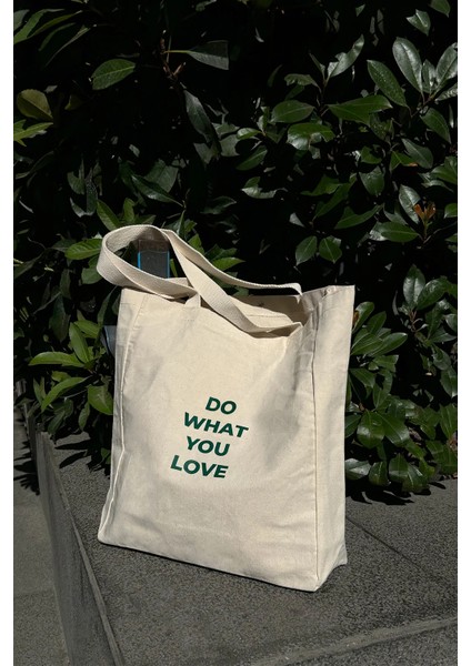 Kanvas Bez Çanta - Love (Çıtçıt - Iç Cep - %100 Pamuk) fiyatları