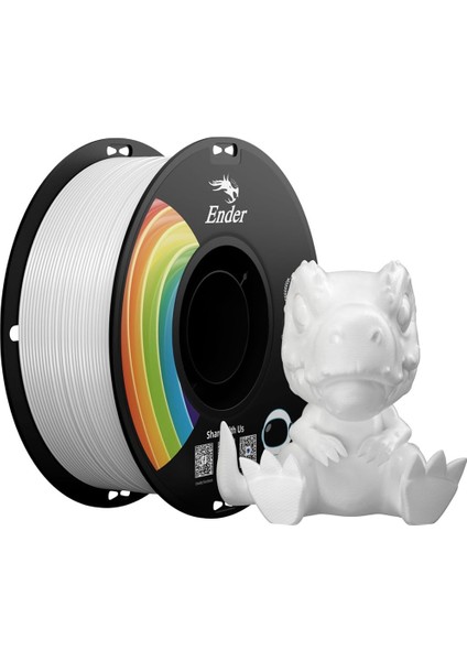 Ender Pla+ Filament Beyaz 1.75MM 1kg -