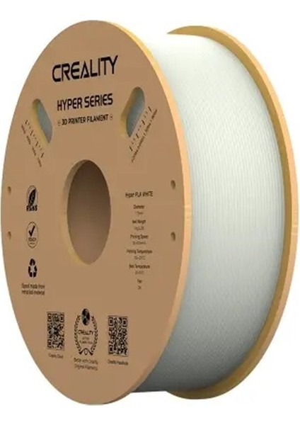 Hyper Pla Beyaz Filament 1.75MM 1000GR -