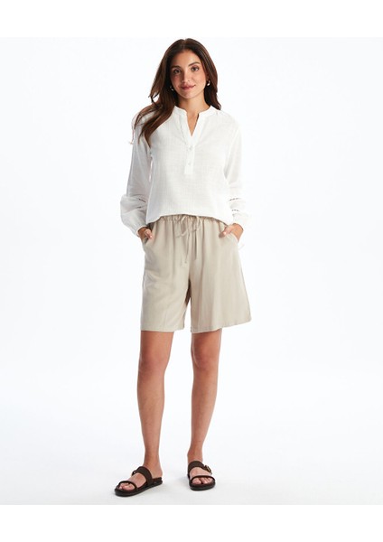Yeni Sezon Kacik Yaka Oversize Bluz - S5QY39Z8 fiyatları