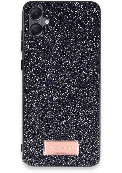 Onegif Samsung Galaxy A05 Bright Simli Kapak - Siyah