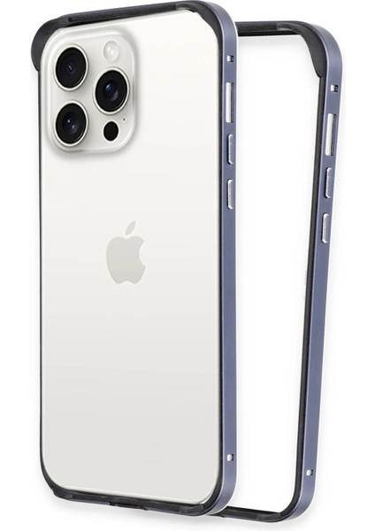 Iphone 14 Pro Max Land Bumper Koruma Kapak - Lacivert Dpmah