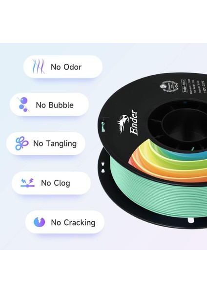 Ender Pla+ Filament Yeşim Yeşili 1.75MM 1kg - modelleri
