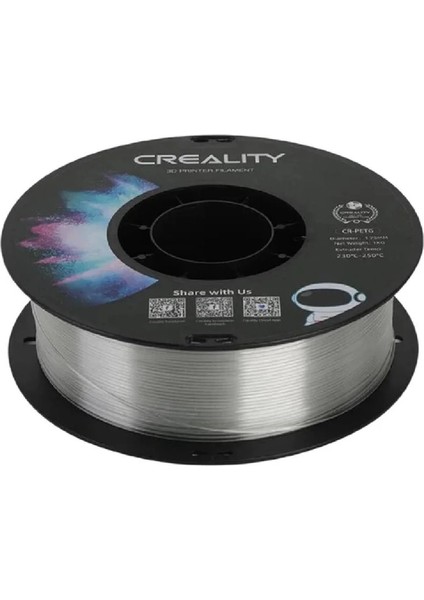 Cr-Petg Transparan Filament 1.75MM 1000GR - fırsatları