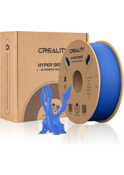 Hyper Pla Mavi Filament 1.75MM 1kg -