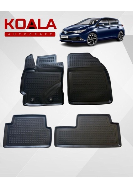 Toyota Auris (2013+SONRASI) ile Uyumlu - Araca Özel Paspas