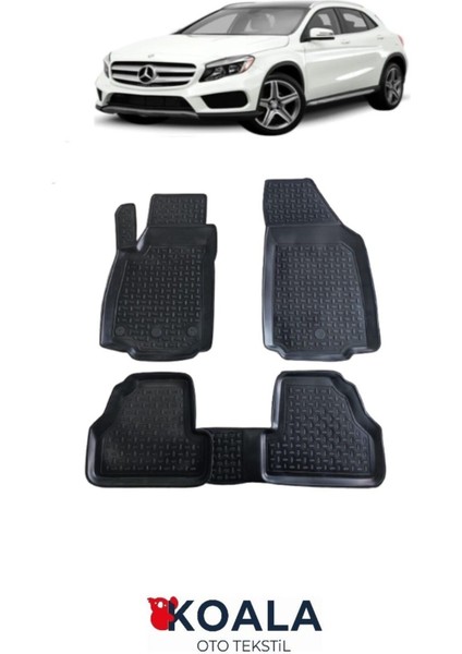 Mercedes Gla Havuzlu Paspas 2014-2018 Arası 3D