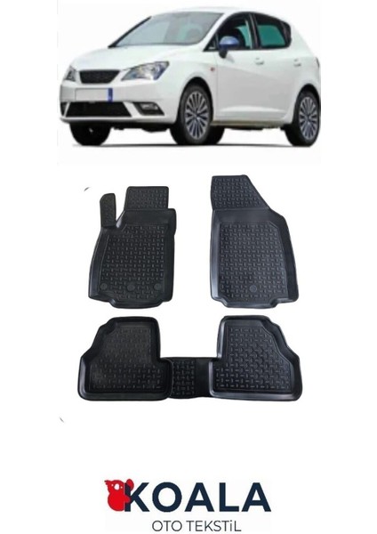 Seat Ibıza 2009-2016 Hb 3 Kapı / 5 Kapı Koala Havuzlu Paspas