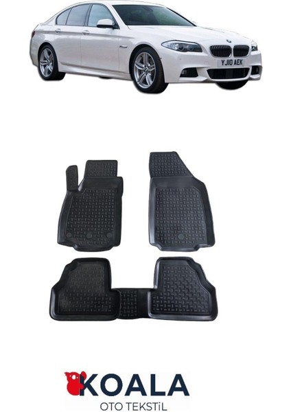 Bmw 5 Seri F10 (2011-2016) 3D Koala Havuzlu Paspas