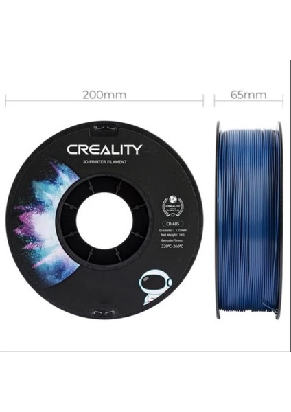 Cr-Abs Mavi Filament 1.75MM 1000GR - indirimleri