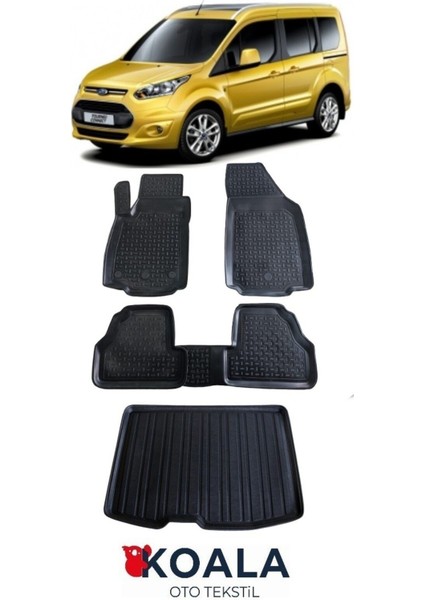 Ford Connect Havuzlu Paspas ve Bagaj Havuzu 2015 Sonrası