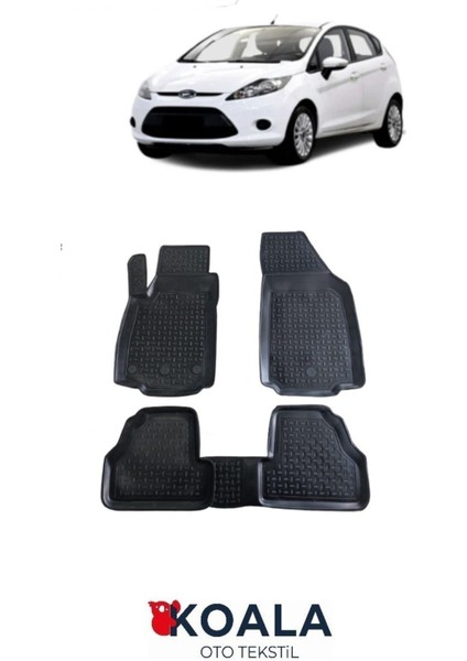 Ford Fiesta Havuzlu Paspas 2009 2016